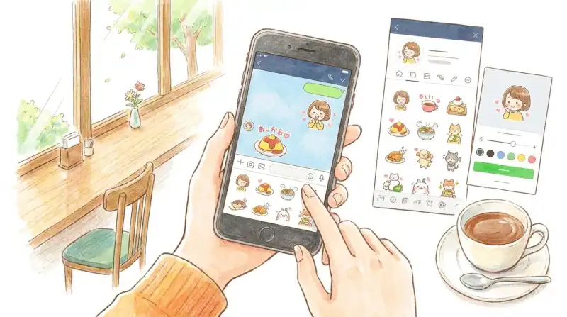 LINEスタンプ制作の「中間工程」を効率化する — 制作支援ツールの裏側