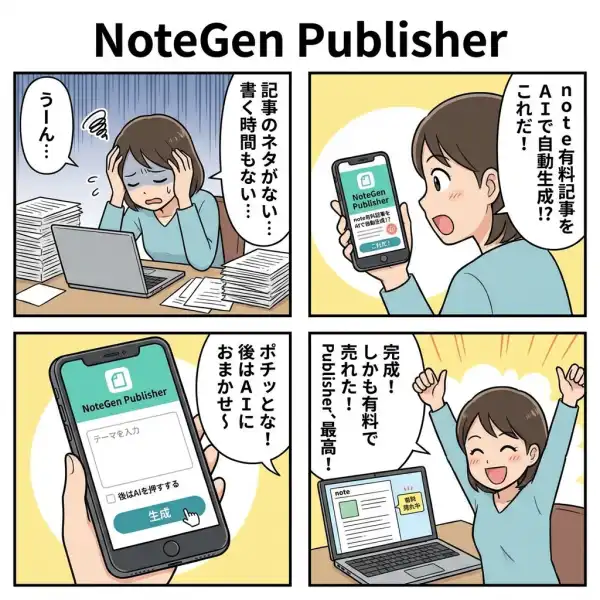 NoteGen Publisher - AI記事自動生成