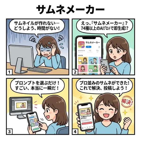 サムネメーカー - AIプロンプト集