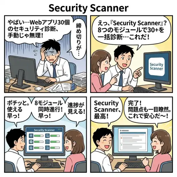 Security Scanner - Webセキュリティ診断ツール