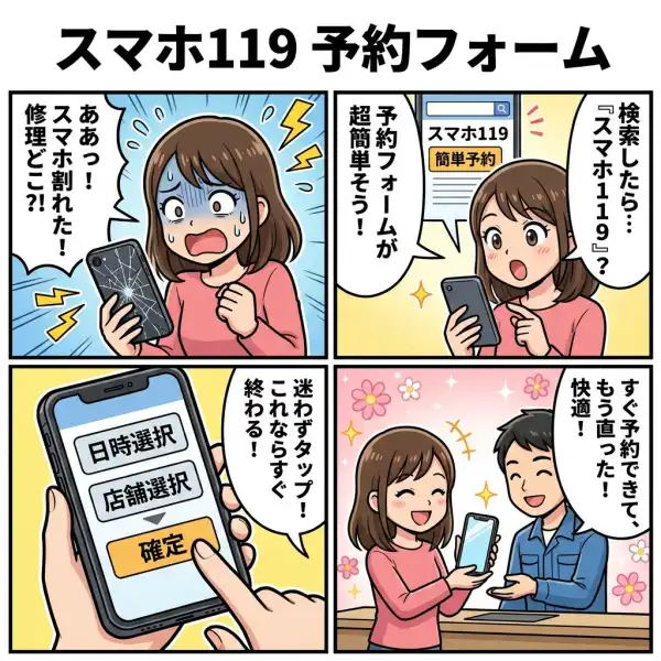 スマホ119 予約フォーム