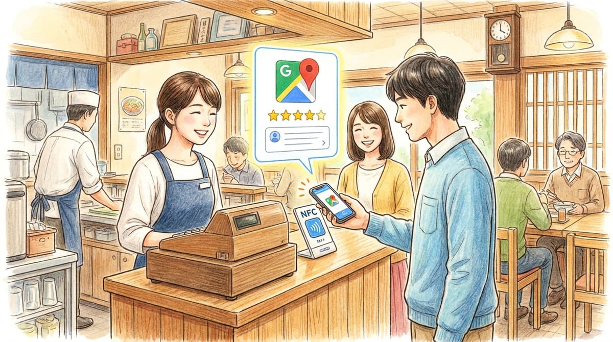 Google review scene