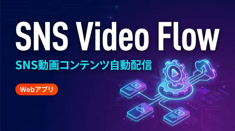 SNS Video Flowの画面