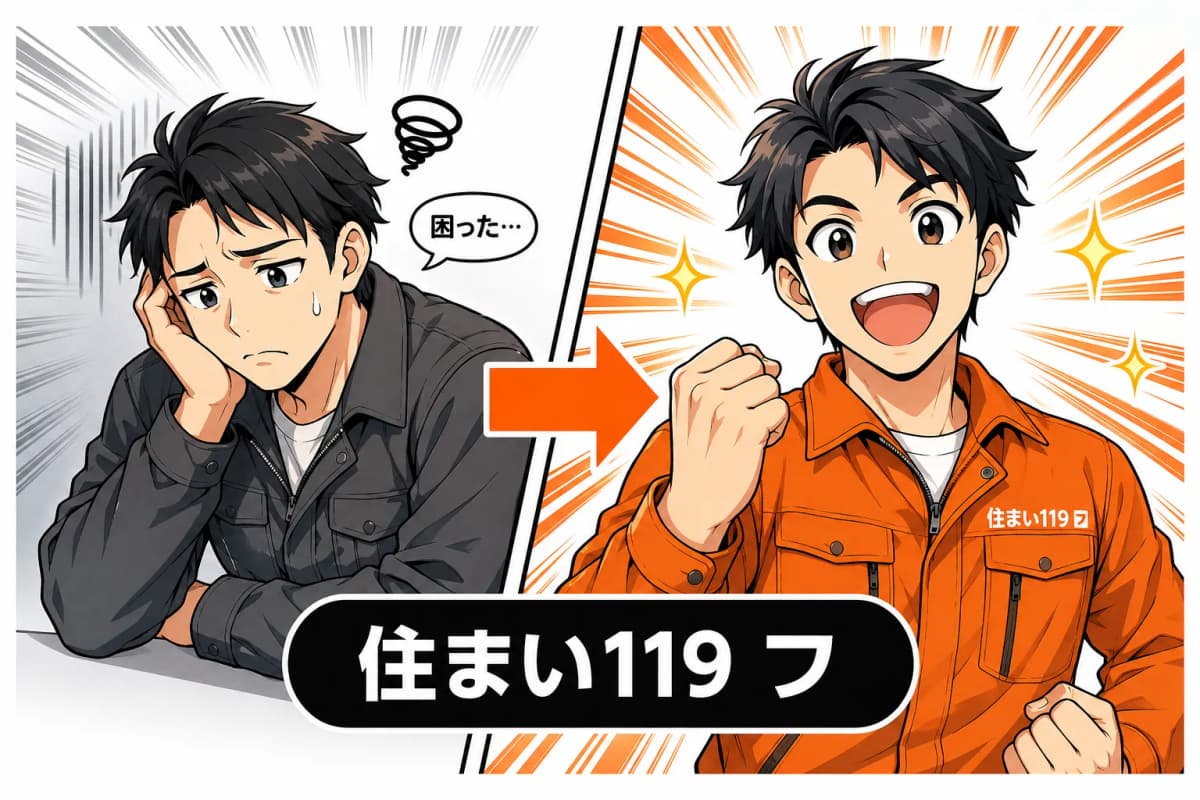 住まい119 フランチャイズ募集LP