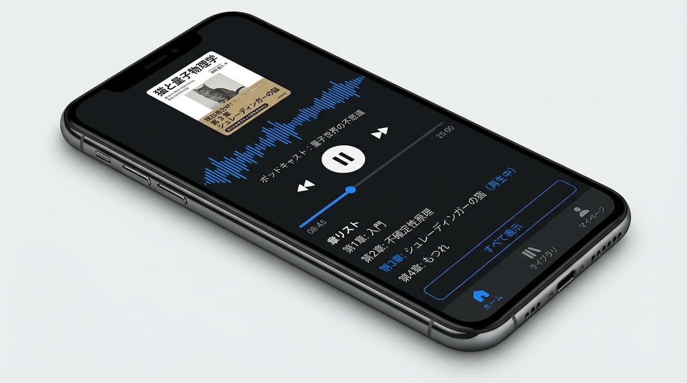 高品質な音声プレイヤー