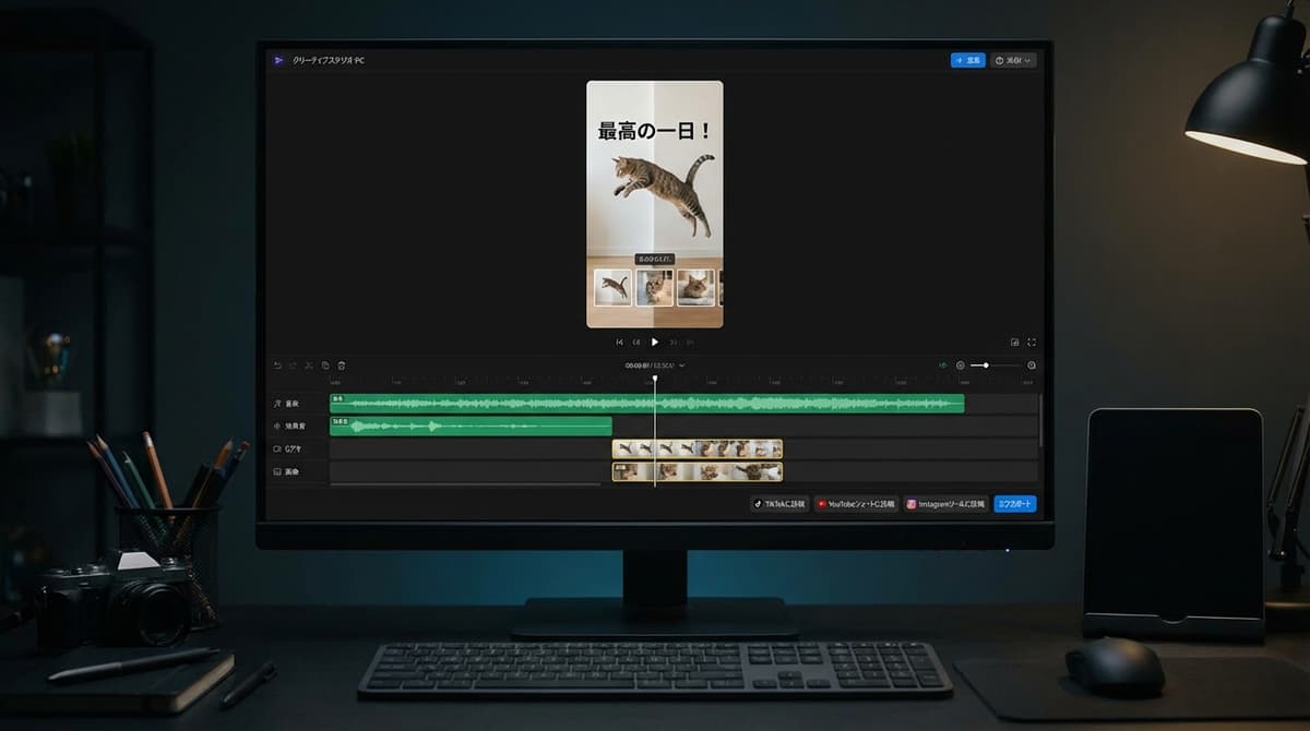 ステップ式制作UI